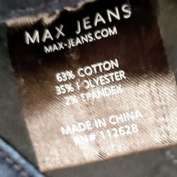 Max Jeans Skimmer Zip Front Stretchy Jeans 6 - Picture 7 of 7